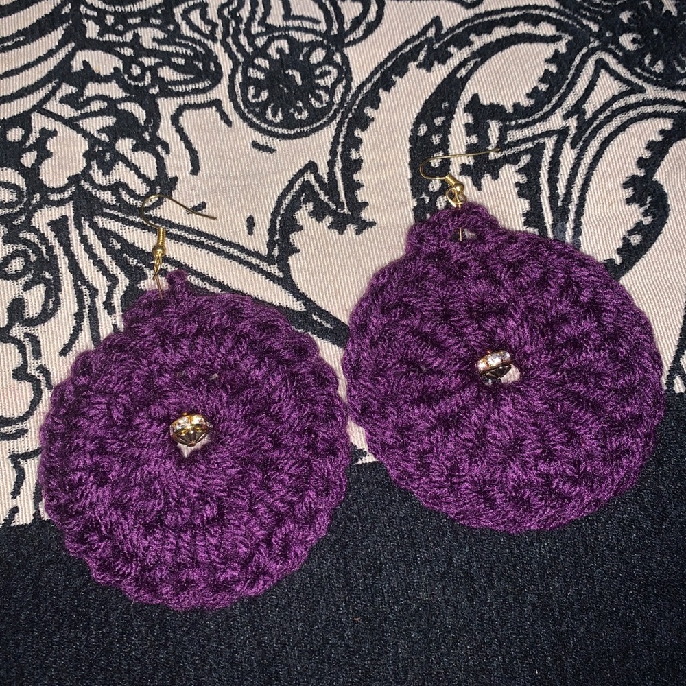 Crochet earrings